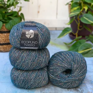 Ecopuno Tweed 306 Petrol
