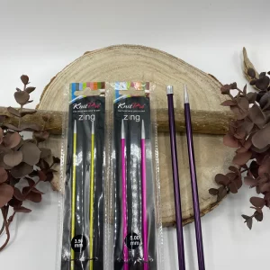Lana Grossa Rainbow breinaalden - 40 cm