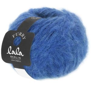 Lala Berlin Furry 027 Blauw - Afbeelding 1