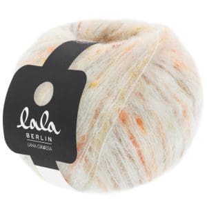 Lala Berlin Hazy 007 Ecru/oranje - Afbeelding 2