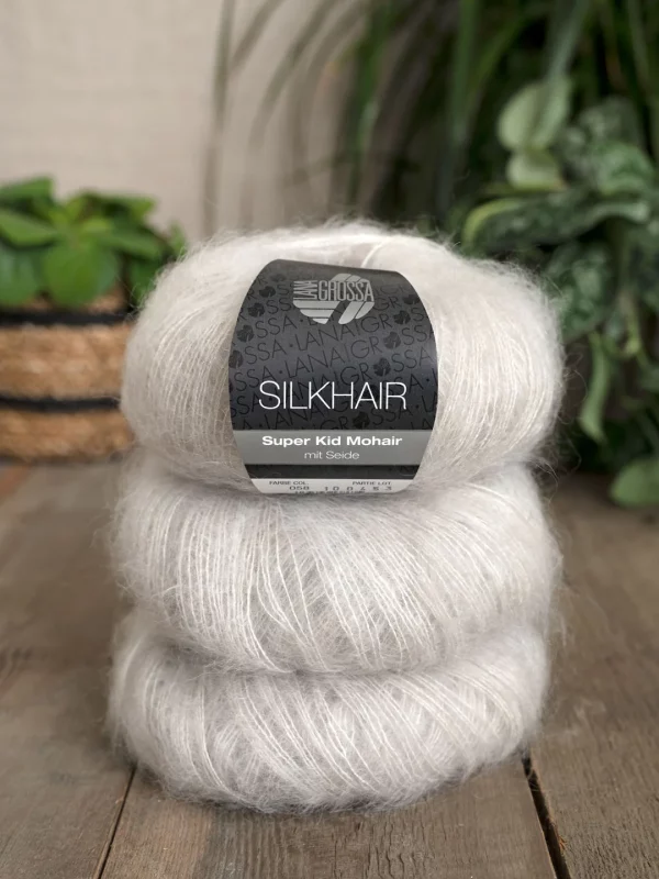 Silkhair 058 Parelwit