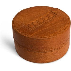 MUUD - Emeli - handgemaakte leren opbergkoker met magnetische bodem - Afbeelding 12