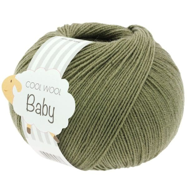 Cool Wool Baby 287 Donker Olijf