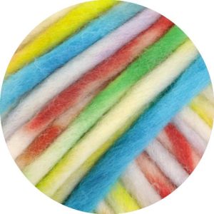 Confetti 006 Lila / Blauw / Roest / Mosterd / Ecru