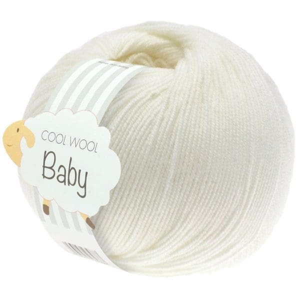 Cool Wool Baby 213 Ruw wit