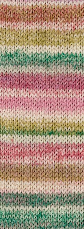 Cool Wool 4 Socks Print 7752 Lichtgrijs / Violet / Groen