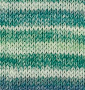 Cool Wool 4 Socks Print 7754 Lichtgrijs / Petrol / Grijsgroen