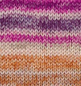 Cool Wool 4 Socks Print 7761 Roest / Licht beige / Cognac / Braam / Fuchia / Wijnrood / Licht grijs