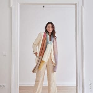 Lana Grossa sjaal breien van Più Bella - Breipakket (Model 04 – Lookbook 12) - Afbeelding 3