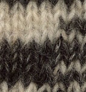 Natural Alpaca Pelo 209 Ecru / Antraciet