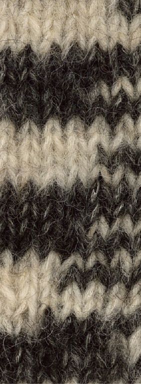 Natural Alpaca Pelo 209 Ecru / Antraciet