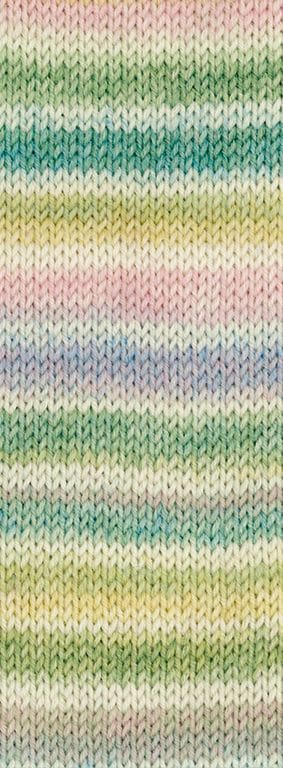 Cool Wool 4 Socks Print 7756 Lichtgrijs / Petrol / Olijfgroen / Oudroze