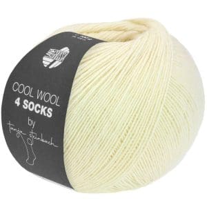 Cool Wool 4 Socks 7710 Ruw wit - Afbeelding 1
