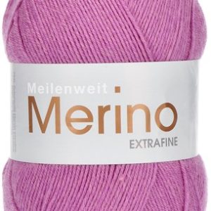 Meilenweit 100 Merino extrafine 2437 - Fuschia - Afbeelding 1