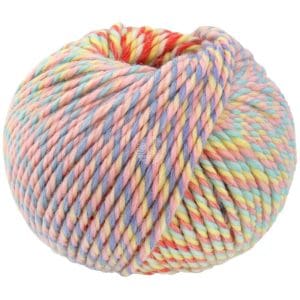 Merino Twister 010 Wit / Oudroze / Mint / Lichtblauw - Afbeelding 1
