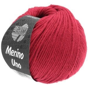 Merino Uno - 031 Donker rood - Afbeelding 1