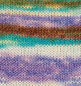 Gianna 001 Turquoise/bruin/paars/roze/mint/wit - Afbeelding 2