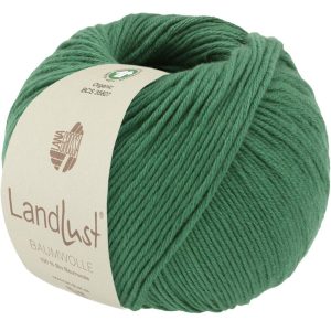 Landlust Baumwolle Gots 009 Smaragd Groen - Afbeelding 1