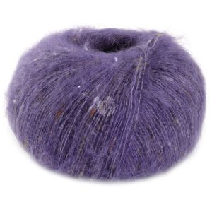 Natural Superkid Tweed 630 Lila - Afbeelding 1