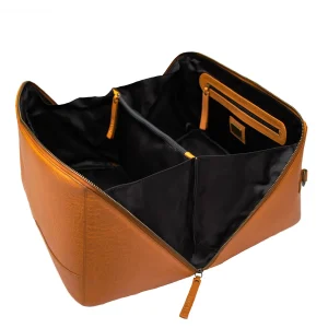 MUUD - Cleo XL - handgemaakte leren tas, kleur whisky - Afbeelding 7