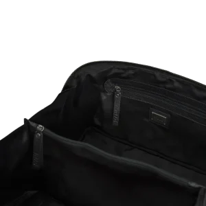 MUUD - Cleo XL - handgemaakte leren tas, kleur zwart - Afbeelding 3