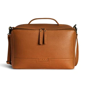 MUUD - Cleo XL - handgemaakte leren tas, kleur whisky - Afbeelding 2