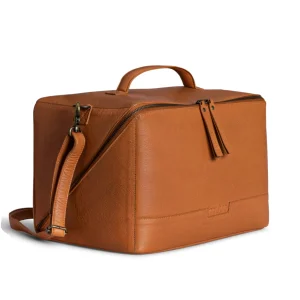 MUUD - Cleo XL - handgemaakte leren tas, kleur whisky - Afbeelding 4
