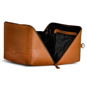 MUUD - Cleo XL - handgemaakte leren tas, kleur whisky - Afbeelding 5