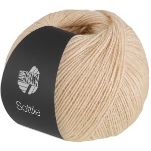 Lana Grossa Sottile 017 - Licht beige - Afbeelding 1