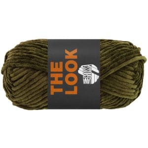 Lana Grossa The Look 19 - donker olijfgroen - Afbeelding 1