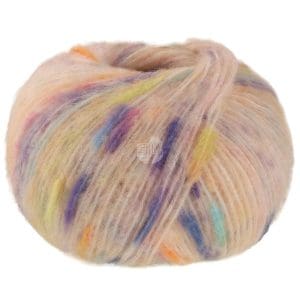 Cassata 001 Perzik/blauw/geel/oranje/lila - Afbeelding 1