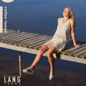 Lang Yarns Punto 90 Cotton Tweed - 8 modellen om te breien en haken - Afbeelding 1