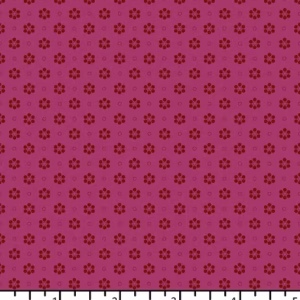 Quiltstof EQP - Back in the Day - BD 26 03 02 - Garden Patch - Foxglove - Afbeelding 1